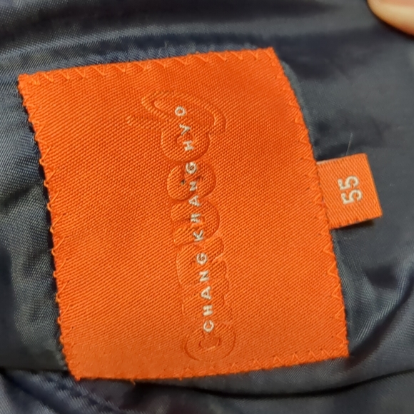 Navy corduroy blazer jacket - Picture 5 of 7